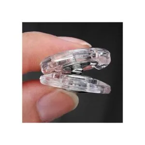 20 juegos de botones transparentes cosidos a presión_3