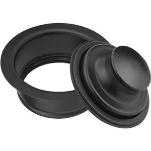 Garbage Disposal Flange 304 Stainless Steel Matte Black_1
