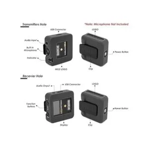 YOUSHARES Funda de silicona compatible con RODE Wireless_4