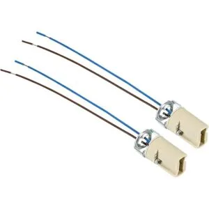 PATIKIL G9 Enchufe de base de luz paquete de 2 bombillas_1