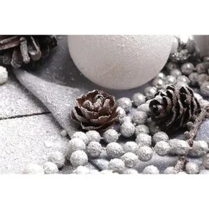 Deloky 150 mini conos de pino naturales de Navidad 0.8 in_4