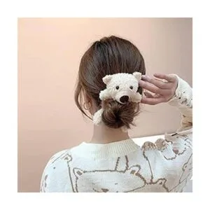 Lindo Animal Scrunchies para accesorios de pelo Scrunchies_3