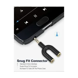 CableCreation Adaptador divisor de auriculares 3_6