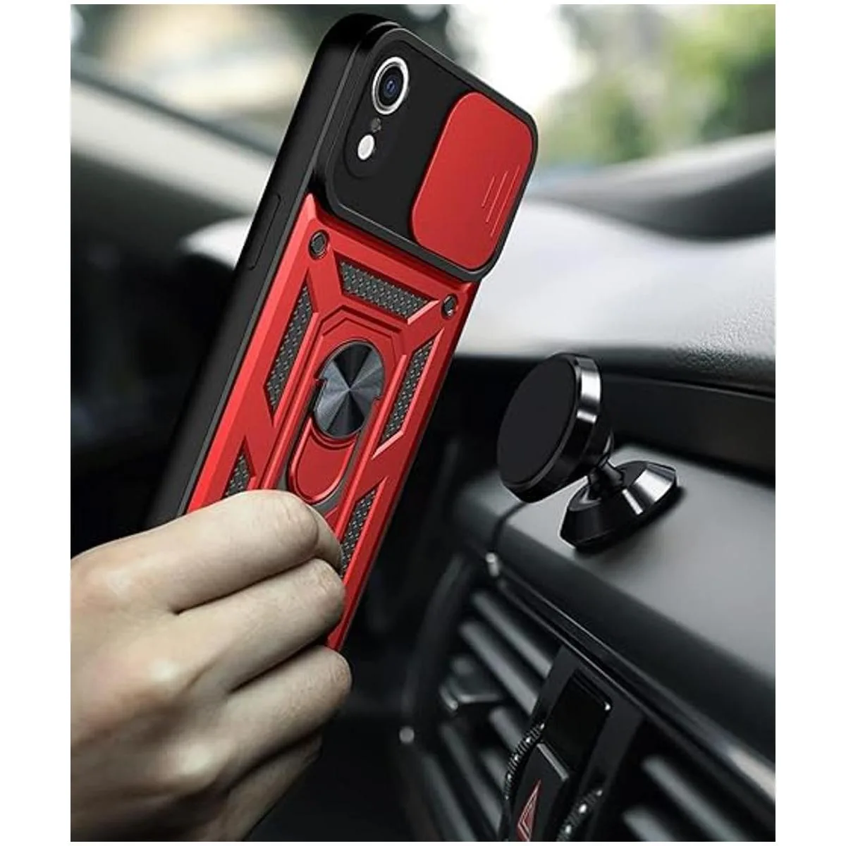 Hitaoyou Funda para iPhone XR con funda de cámara funda_6