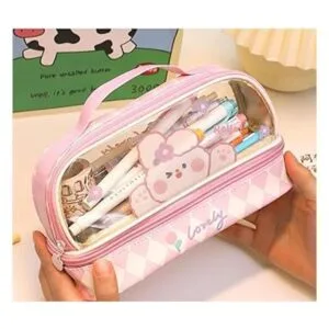 LaurelTree Kawaii Estético lindo estuche para lápices de_2