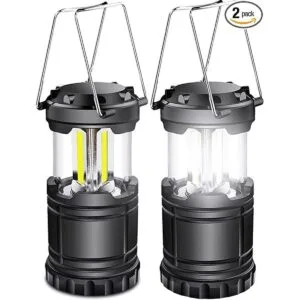 EXTRASTAR Paquete de 2 linternas LED de campamento_1