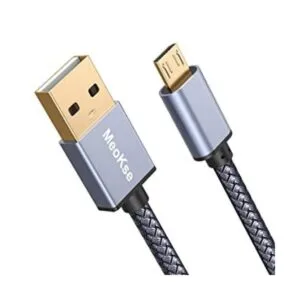 Meokse Cable micro USB cable de carga extra largo para_1