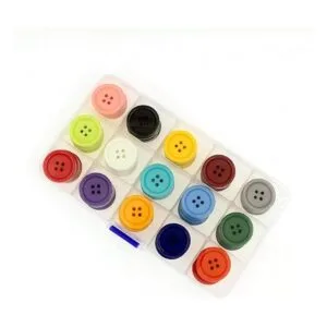 Botones de 1 pulgada para coser 15 colores paquete de 90_2
