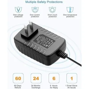 ALITOVE Adaptador de fuente de alimentación de 12 V 2A CC_5