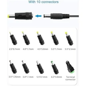 ALITOVE Adaptador de fuente de alimentación de 12 V 2A CC_4