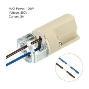 PATIKIL G9 Enchufe de base de luz paquete de 2 bombillas_4