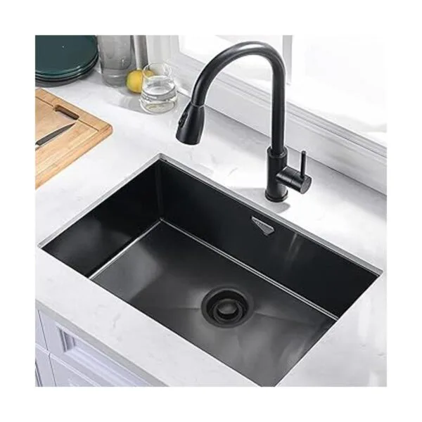 Garbage Disposal Flange 304 Stainless Steel Matte Black_4