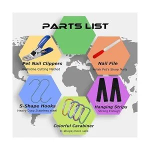 ATODJCX Hamaca de aseo para perros y mascotas bolsa de_4