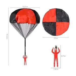 Nutty Toys Juguetes de paracaídas para niños sin enredos_3