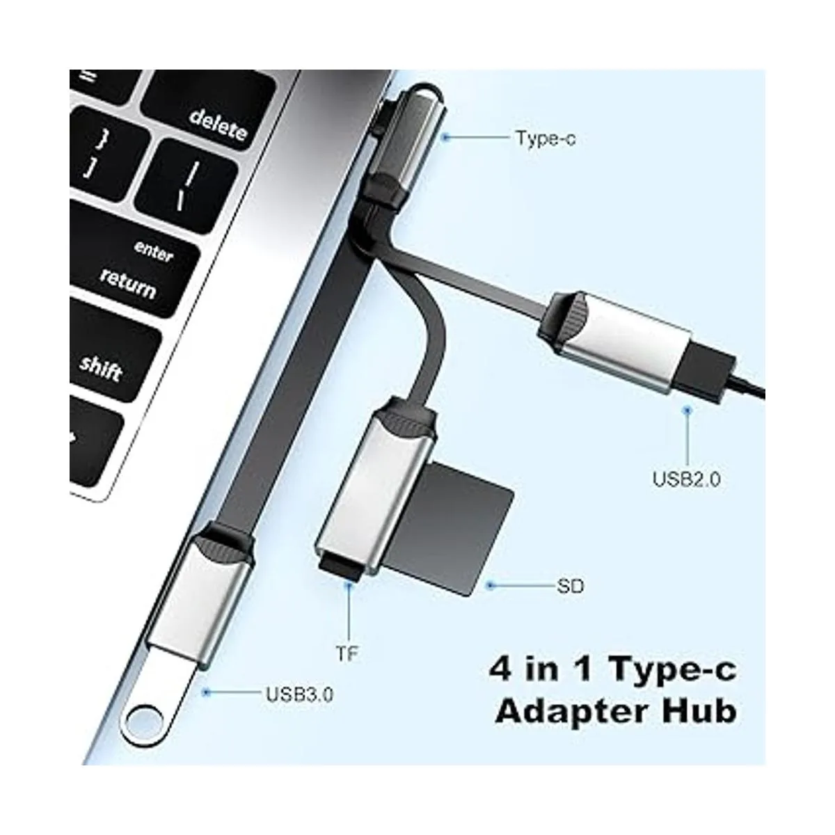 JIALUU Hub USB C divisor USB C multifunción 4 en 1_6