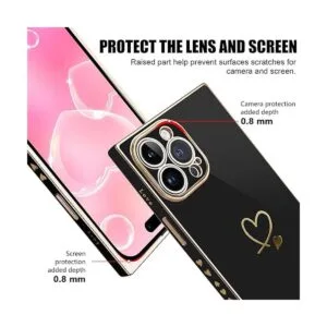 Newseego Funda cuadrada para iPhone 14 Pro Max para_3