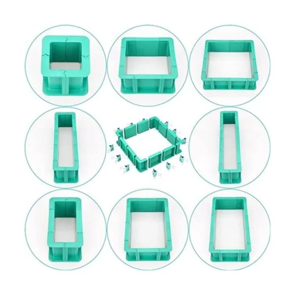 Kit de carcasa de molde ajustable para fabricación de_4