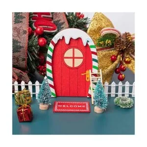 Haooryx 10 piezas de Navidad mágicas en miniatura pequeñas_5