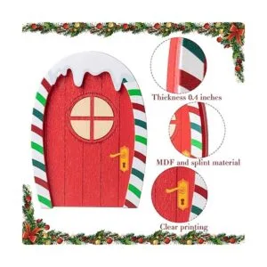 Haooryx 10 piezas de Navidad mágicas en miniatura pequeñas_3