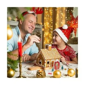 Haooryx 10 piezas de Navidad mágicas en miniatura pequeñas_6