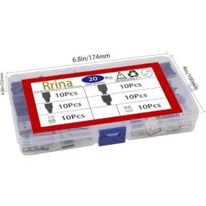 Rrina 20 conectores USB 2.0 tipo A macho hembra de 4 pines_5