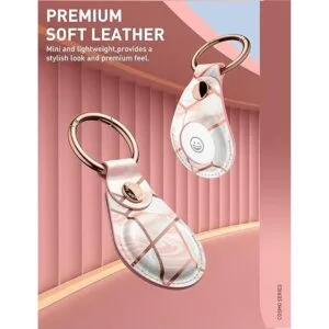 iBlason Cosmo AirTag Funda protectora con llavero para_2