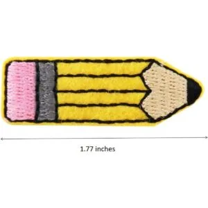 Bookworm Parches bordados para planchar de regreso a la_5