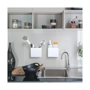 Estantes flotantes para pared organizador adhesivo de_6