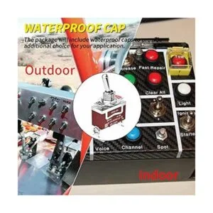 Joinfworld Interruptor de palanca marino de 12 V CC 30 A_6