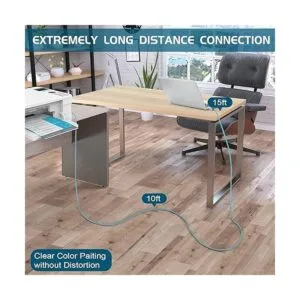 GOSYSONG Cable de impresora USB C de 10 pies cable de_4