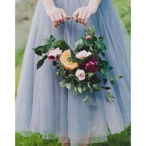 TSJ 8 aros de metal dorado de 8 pulgadas para hacer_5