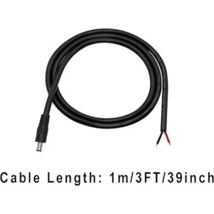 GINTOOYUN Paquete de 2 cables de alimentación CC CC 0.217_6