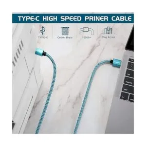 GOSYSONG Cable de impresora USB C de 10 pies cable de_6