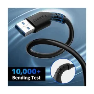 Cable corto USB a USB de 2 pies paquete de 3 cable USB_3