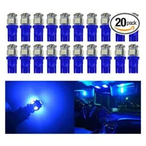 BlyilyB Paquete de 20 unidades de repuesto azul 194 T10_1