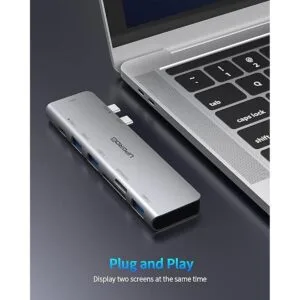 PowerExpand Direct Hub USB C para MacBook adaptador USB_6