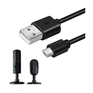 Cable micro USB de 10 pies de largo para micrófono de_1