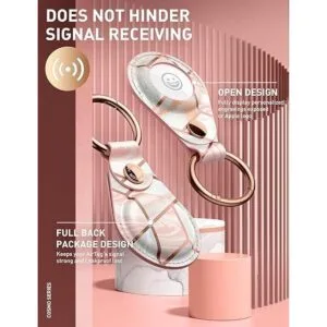 iBlason Cosmo AirTag Funda protectora con llavero para_4