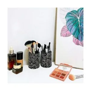 Bling Sequins Makeup Brush Holder Cute Glitter Vanity_2