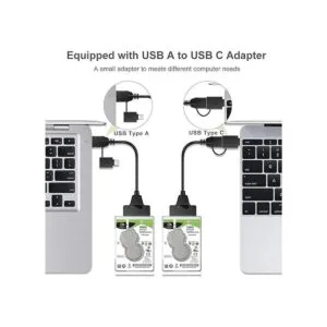 Chenyang SATA de 22 pines de 2.5 pulgadas hembra a USB 3.0_2