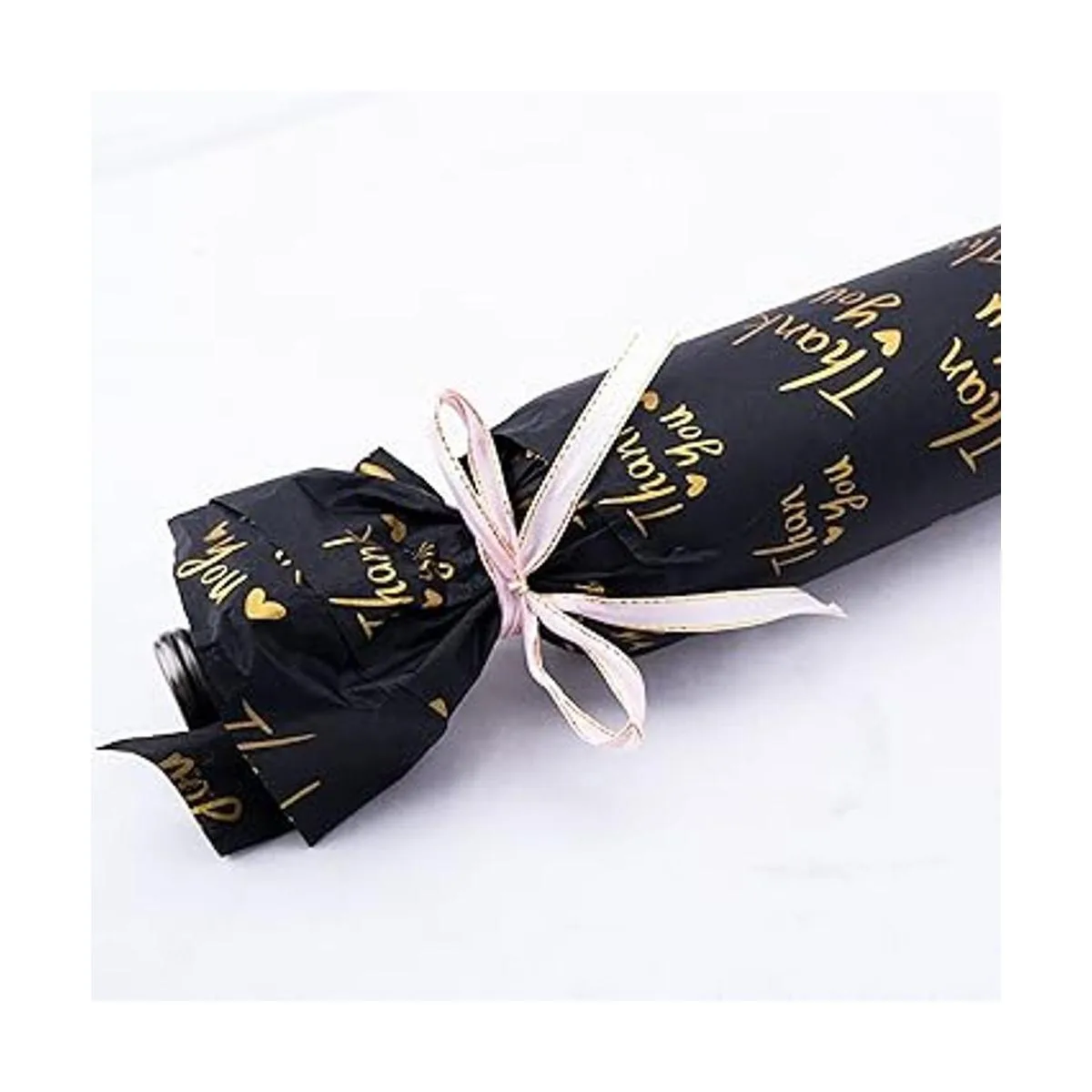 MR FIVE 30 hojas de papel de seda dorado de gran tamaño_5