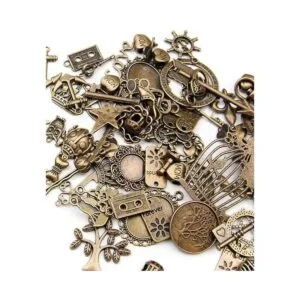 Cuentas para colgantes de aleación de bronce antiguo todo_2