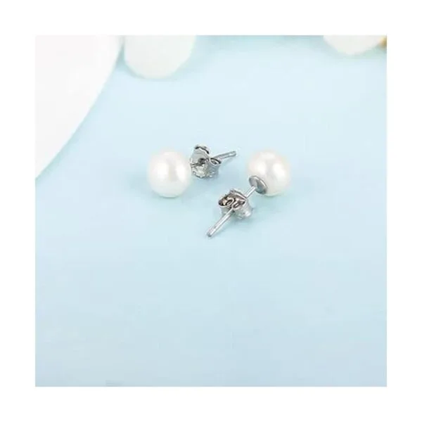 LGSY Accesorios simples de plata de ley 925 para mujer_4