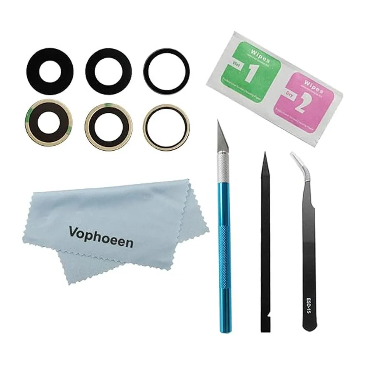 3 piezas originales de repuesto de lente de cristal para_1