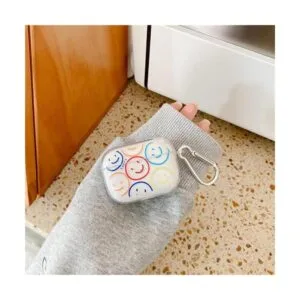 Funda compatible con AirPods Pro Smile transparente suave_2