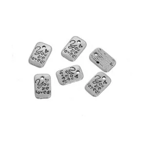 JGFinds Colgantes tallados con mensaje 45 unidades_3