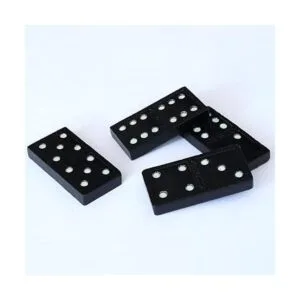 Offelec Paquete de 3 juegos de dominó para adultos juego_4