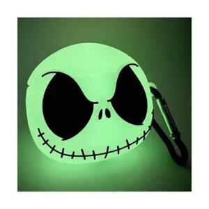 Funda compatible con AirPods 3 funda de calavera luminosa_2