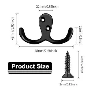 Paquete de 10 ganchos para abrigos ganchos de pared_2