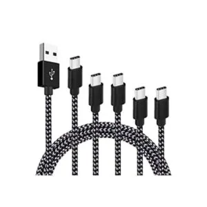 Paquete de 5 cables USB tipo C SPEATE USB C a USB A_1